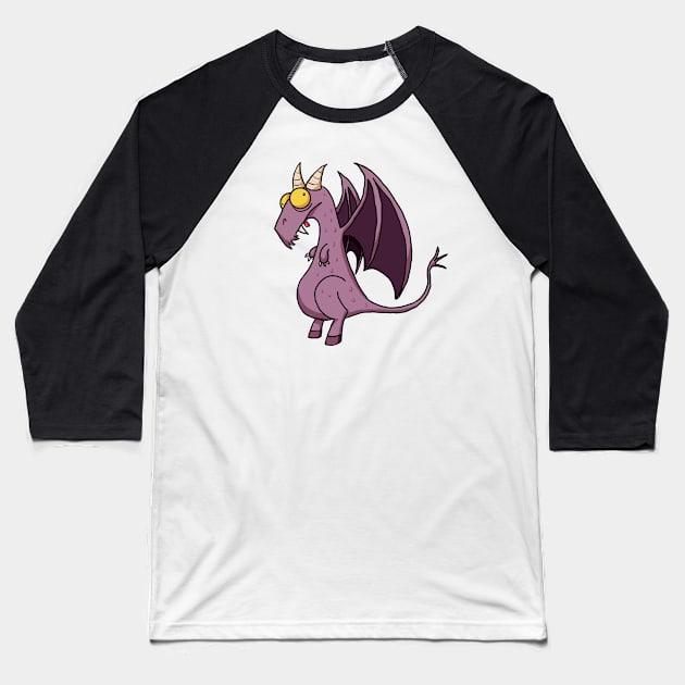 Jersey Devil (No Text) Baseball T-Shirt by Turnbolt